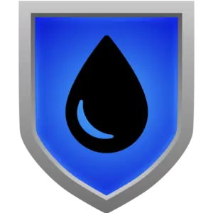 Water damage restoration service icon - EnviroTech Solutions